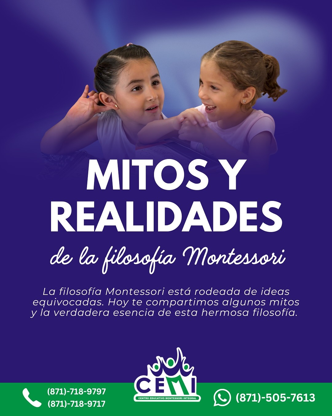 Mitos y realidades de la filosofía montessori